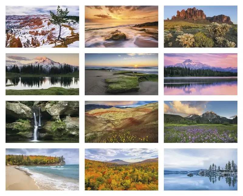 Custom America's Charm Calendar