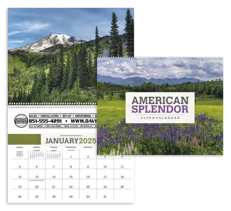 Custom American Splendor Calendar