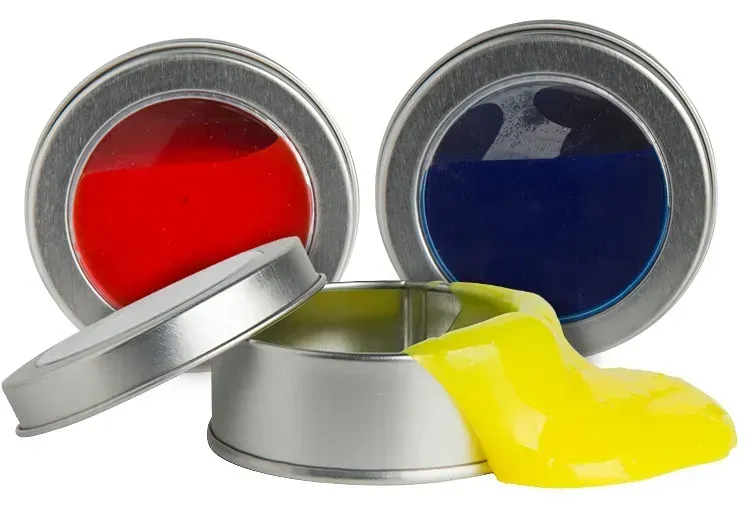 Personalized Anti-Stress Slime in a Tin