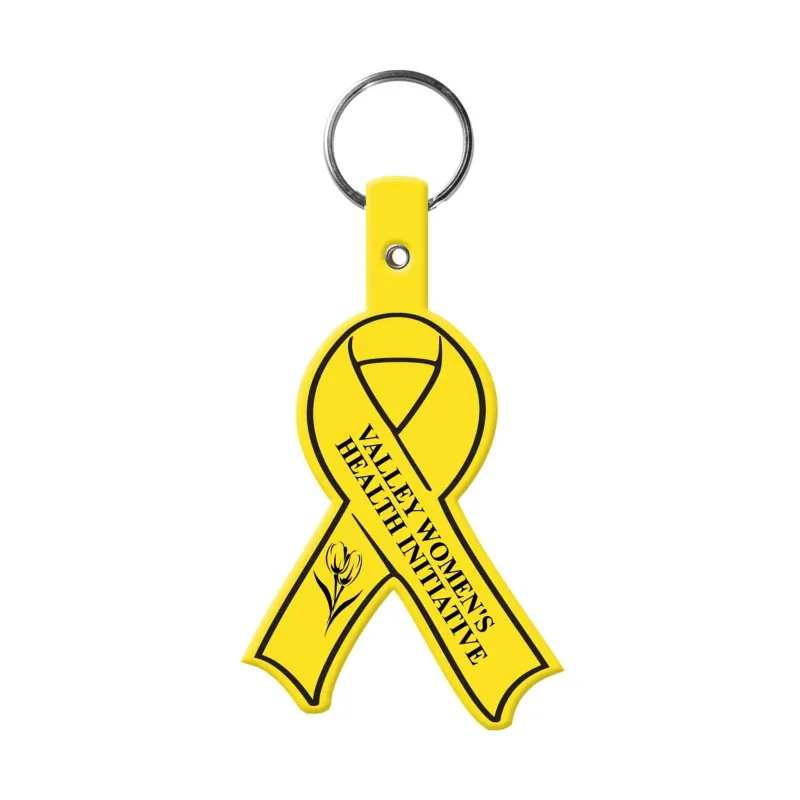 Awareness Ribbon Flexible Key Tag — view 5