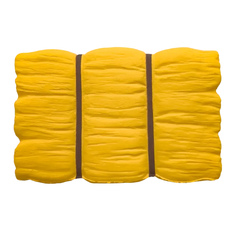 Custom Printed Bale of Hay Stress Reliever — view 5