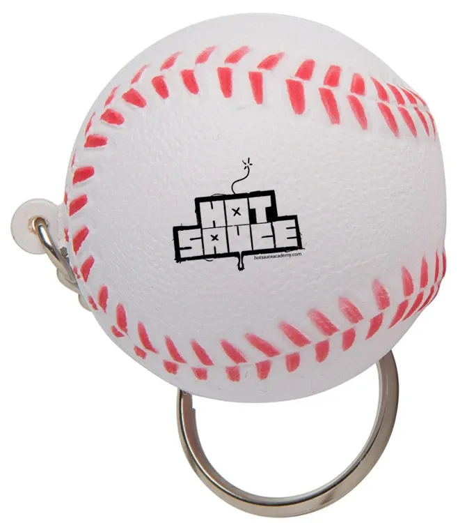 Baseball Keyring Stress Reliever