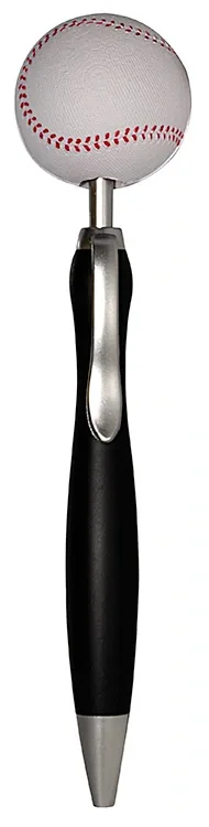 Customized Baseball Top Click Pen — view 4