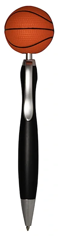 Personalized Basketball Top Click Pen — view 3