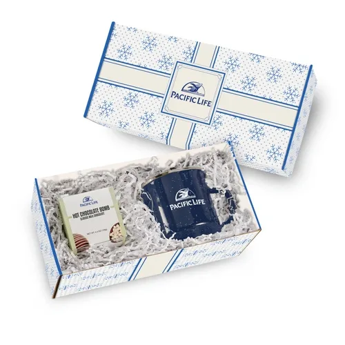 Custom Branded Cocoa & Chill Gift Set — view 2