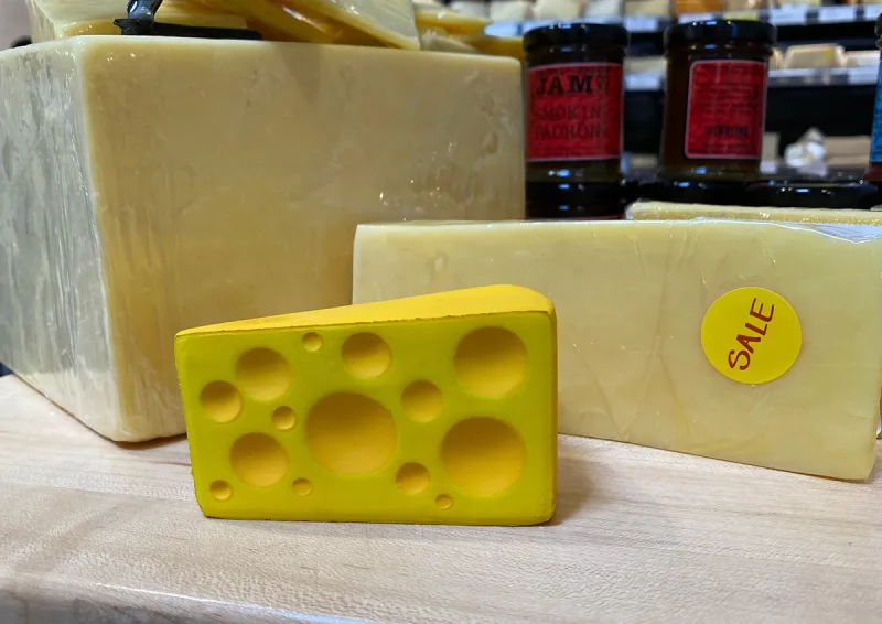 Cheese Wedge Stress Reliever — view 9
