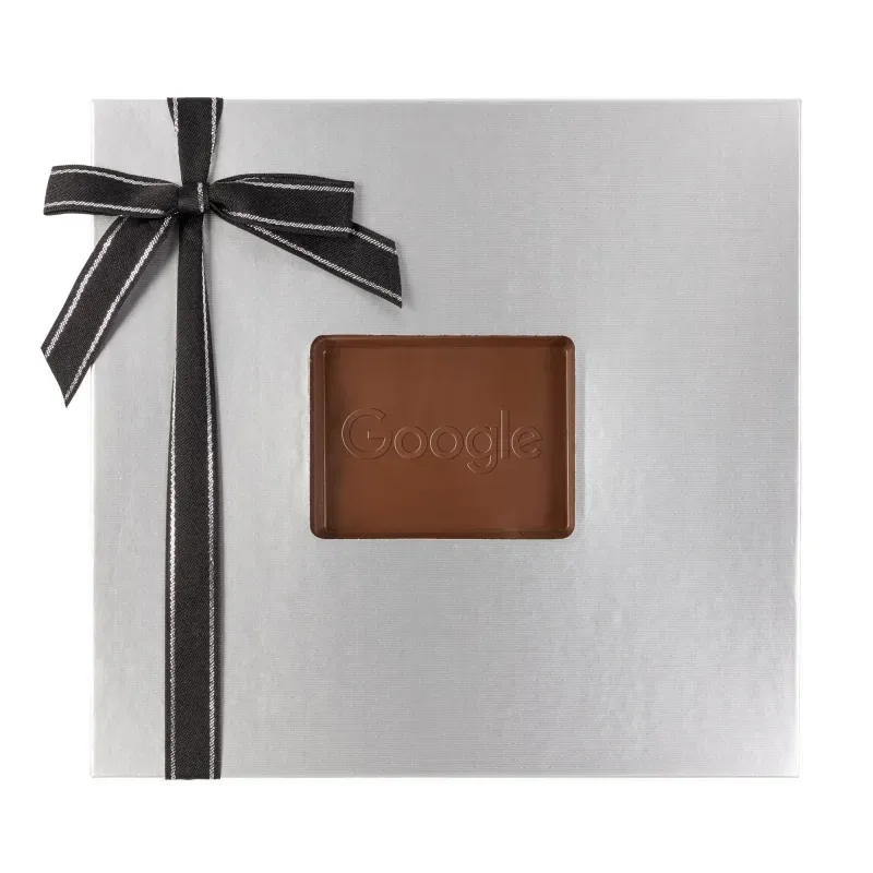 Custom Chocolate Squares Gift Box (13 1/2oz.) — view 3