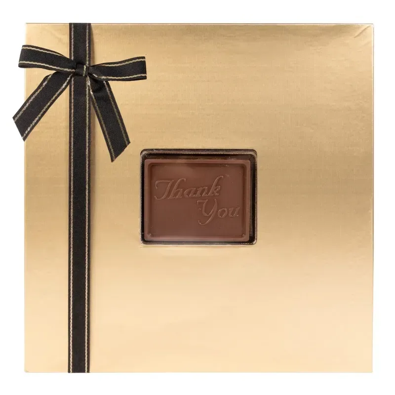 Custom Chocolate Squares Gift Box (13 1/2oz.) — view 5