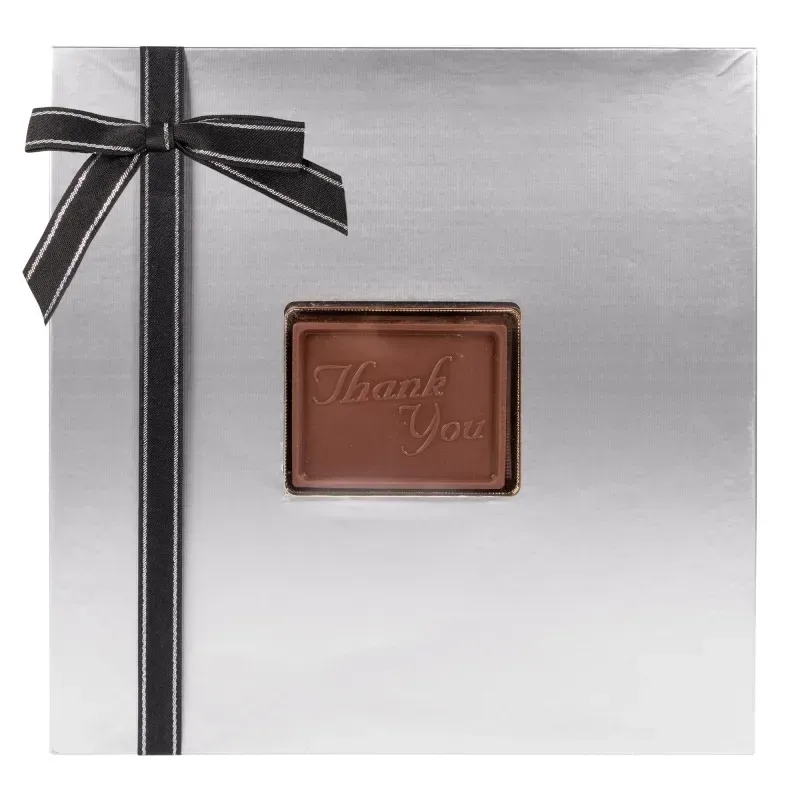 Custom Chocolate Squares Gift Box (13 1/2oz.) — view 6