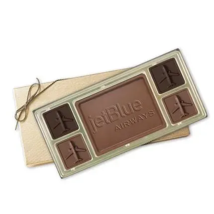 Custom Chocolate Squares Gift Box (13 1/2oz.) — view 7