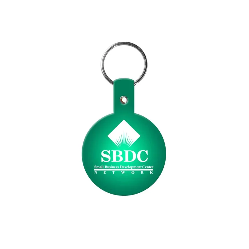 Circle Flexible Key Tag — view 3