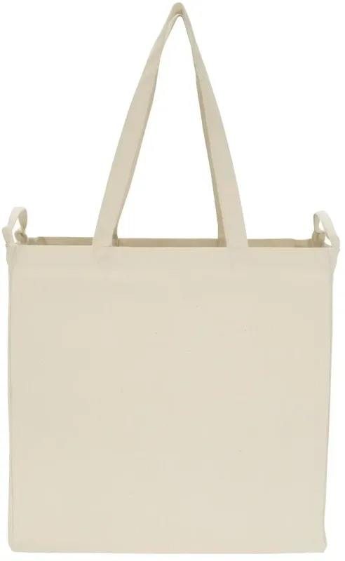 Custom Cotton Tote with Double Handles — view 4