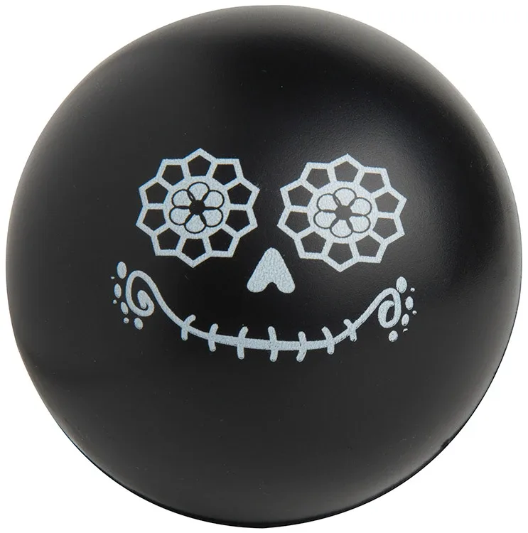 Custom Printed Day of the Dead Stress Ball — view 6