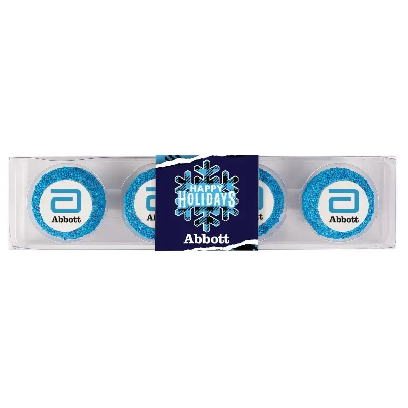 Custom Dipped Sandwich Cookies - 4pc — view 3
