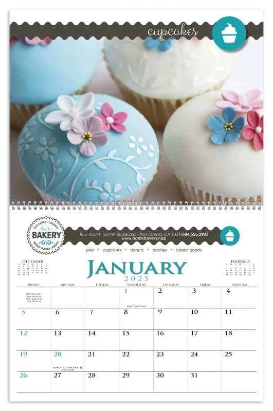 Custom Executive Small Quantity Appointment Calendar — view 3