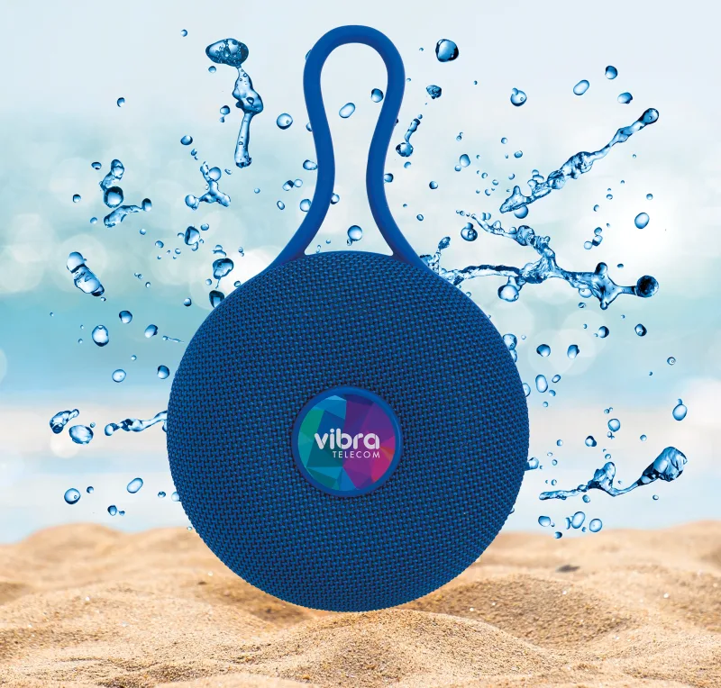 Custom Fabric Waterproof Bluetooth® Speaker — view 2