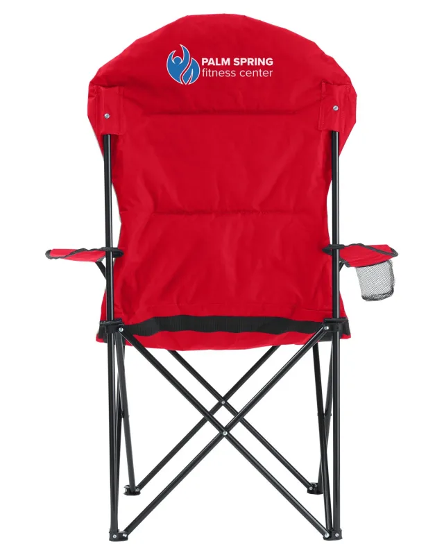 Folding Outdoor Camping Chair (Cup Holder & Carrying Pouch) — view 5