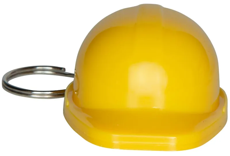 Hard Hat Bottle Opener Keychain — view 5