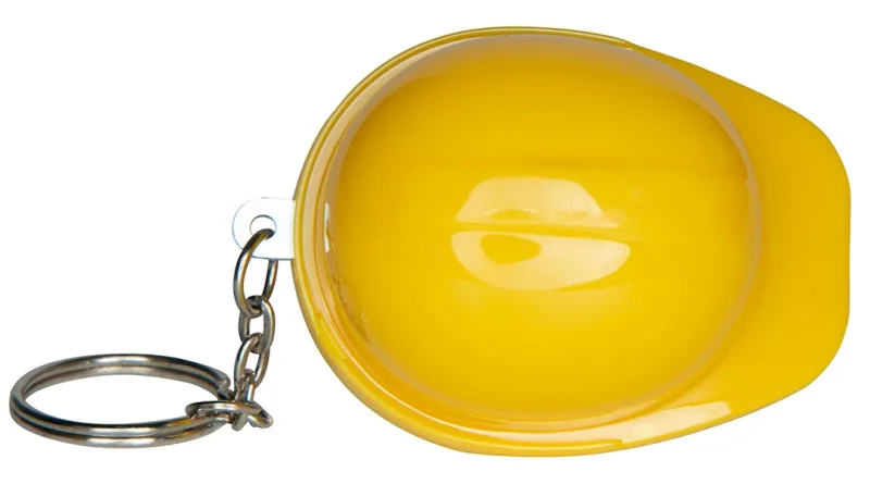Hard Hat Bottle Opener Keychain — view 6