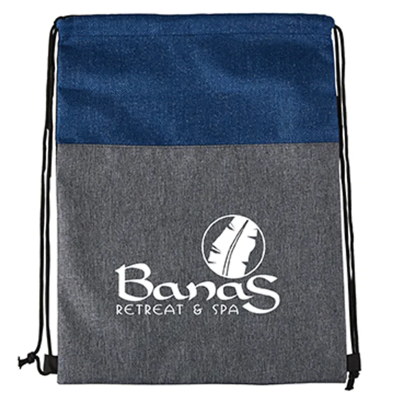 Heathered N’ Jute Drawstring Backpack — view 3