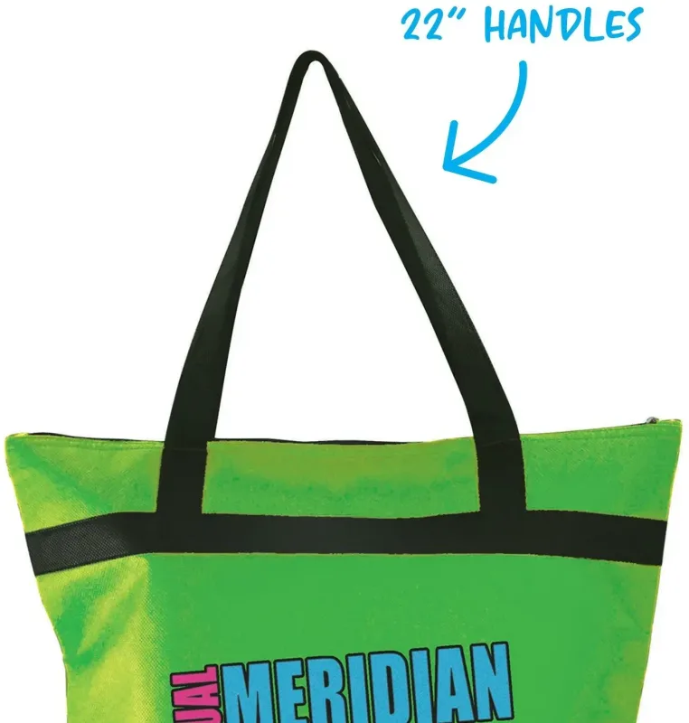 Insulated Shopper Tote (Custom/Personalized/Branded/Logo) — view 2