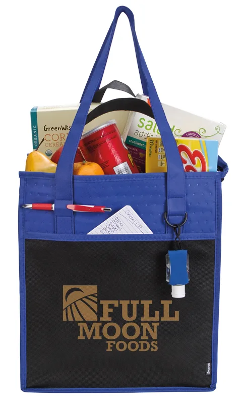 Custom Koozie® Insulated Supermarket Tote Bag — view 5