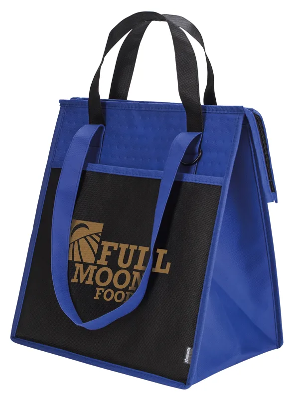 Custom Koozie® Insulated Supermarket Tote Bag — view 6