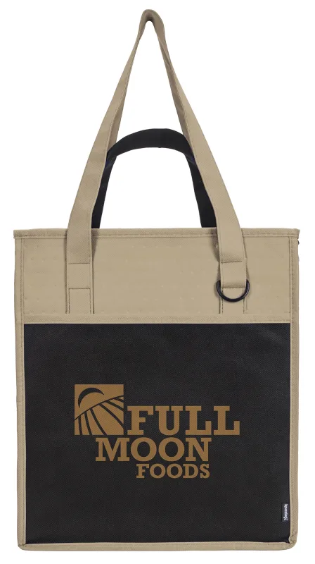 Custom Koozie® Insulated Supermarket Tote Bag — view 7