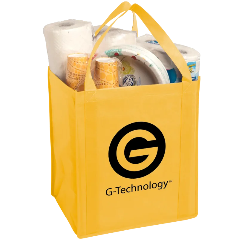 Large Non-Woven Grocery Tote — view 11