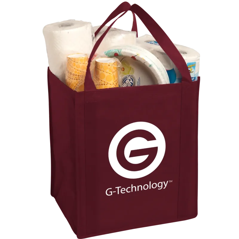 Large Non-Woven Grocery Tote — view 12