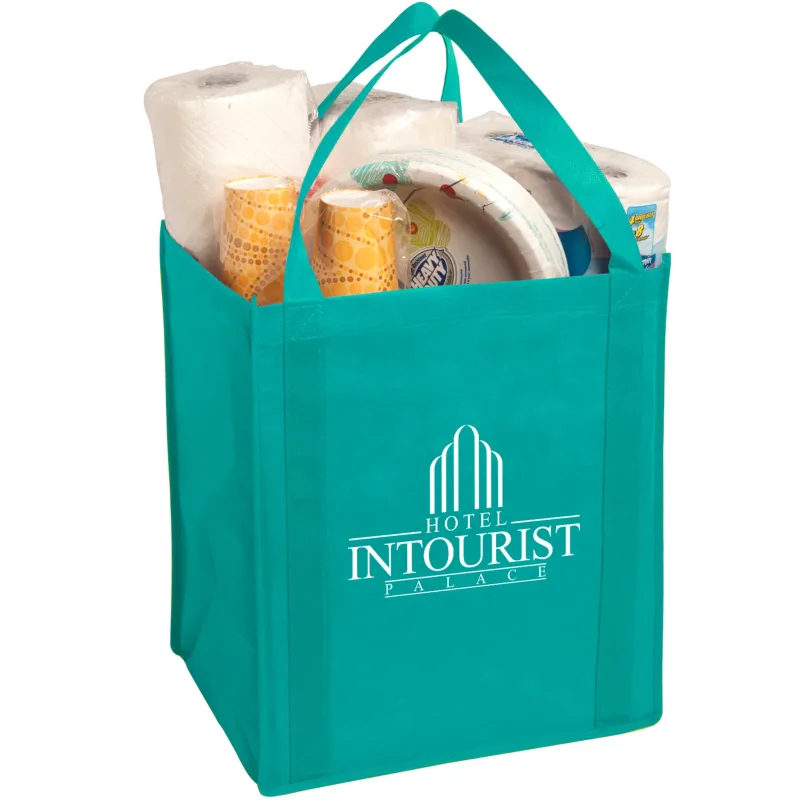 Large Non-Woven Grocery Tote — view 14