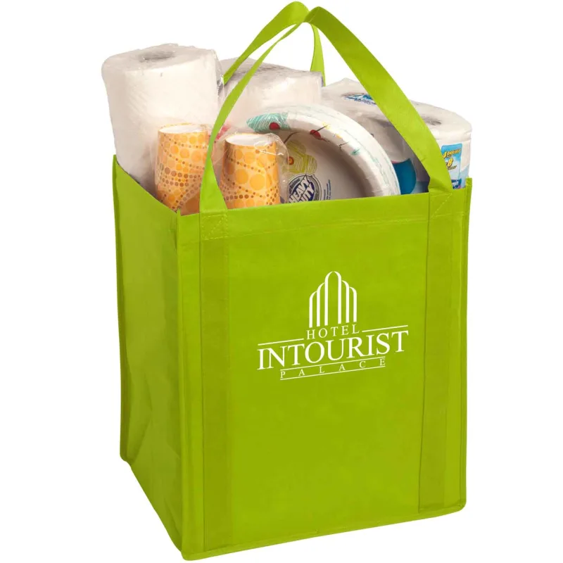 Large Non-Woven Grocery Tote — view 7