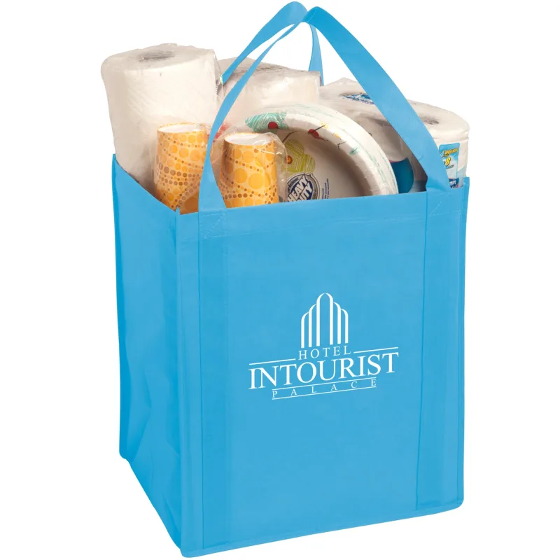 Large Non-Woven Grocery Tote — view 8
