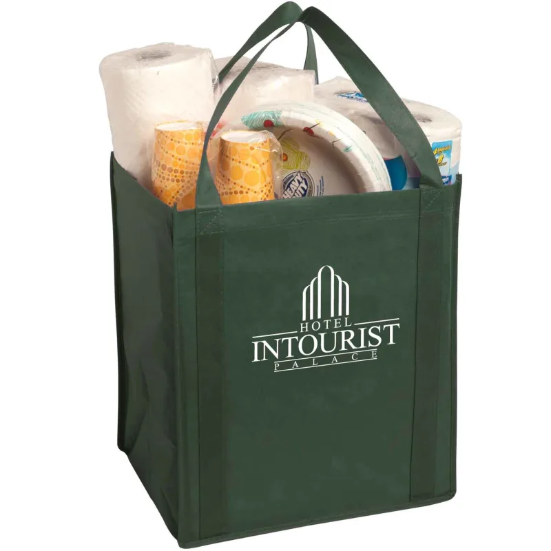 Large Non-Woven Grocery Tote — view 9