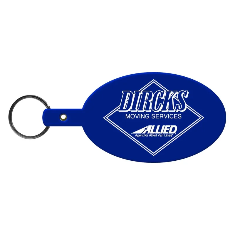 Large Oval Flexible Key Tag — view 12
