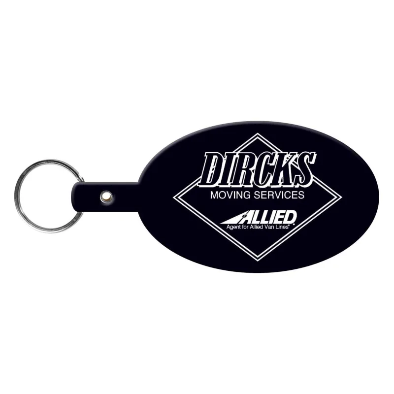 Large Oval Flexible Key Tag — view 13