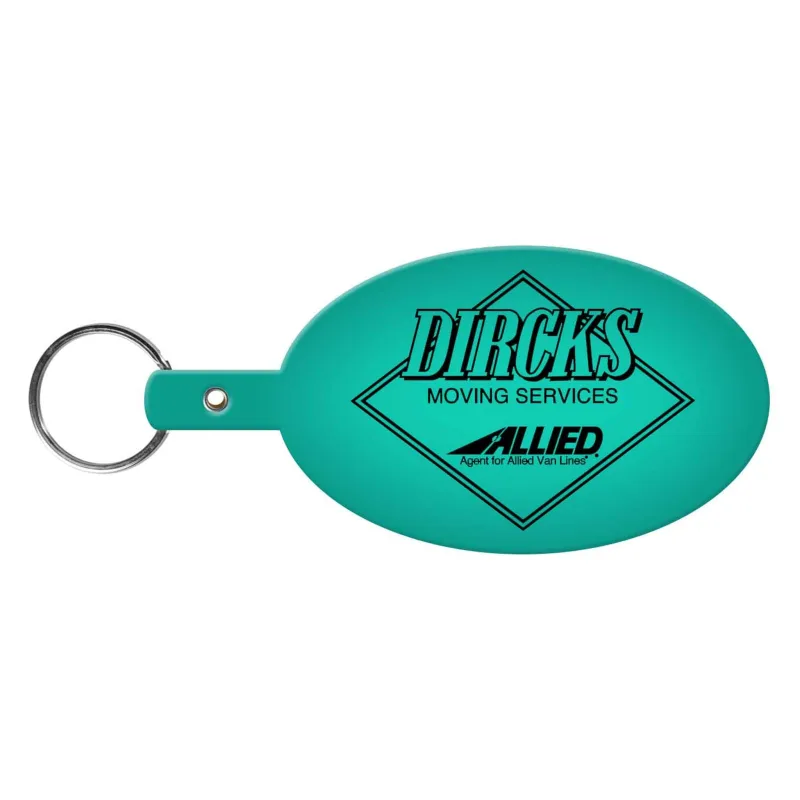 Large Oval Flexible Key Tag — view 15