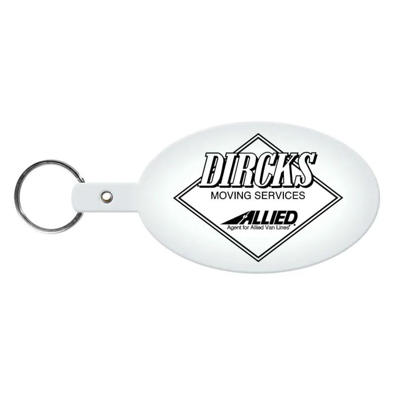 Large Oval Flexible Key Tag — view 16