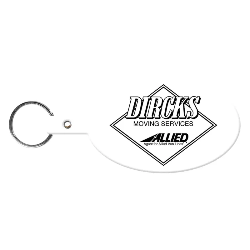 Large Oval Flexible Key Tag — view 18