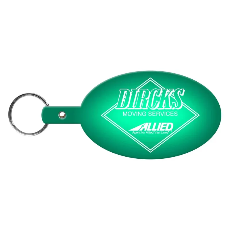 Large Oval Flexible Key Tag — view 23