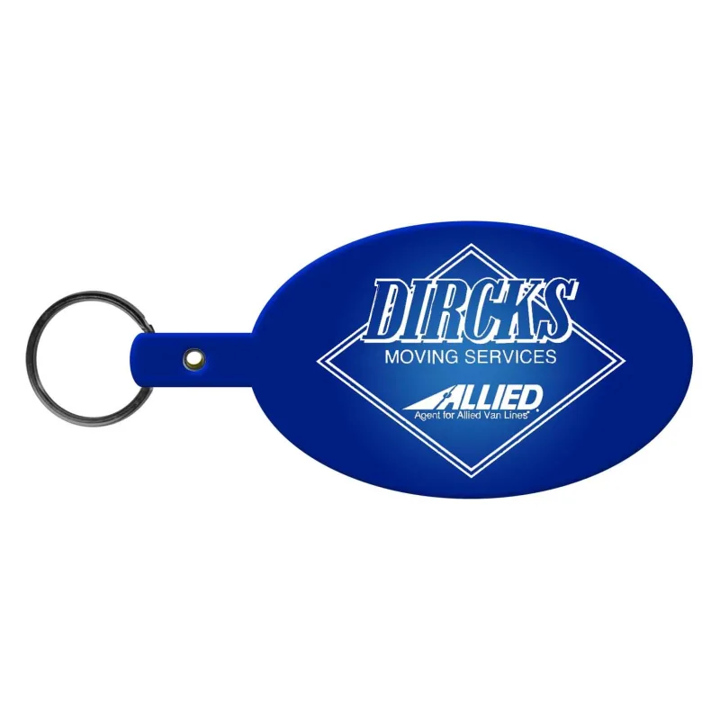 Large Oval Flexible Key Tag — view 24