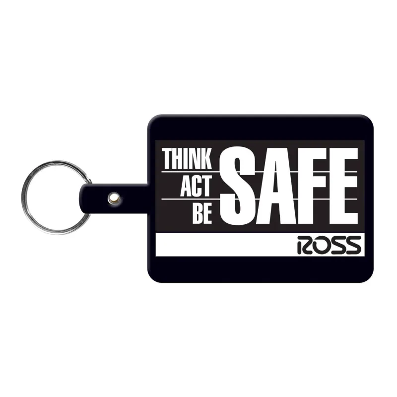 Large Rectangle Flexible Key Tag — view 13