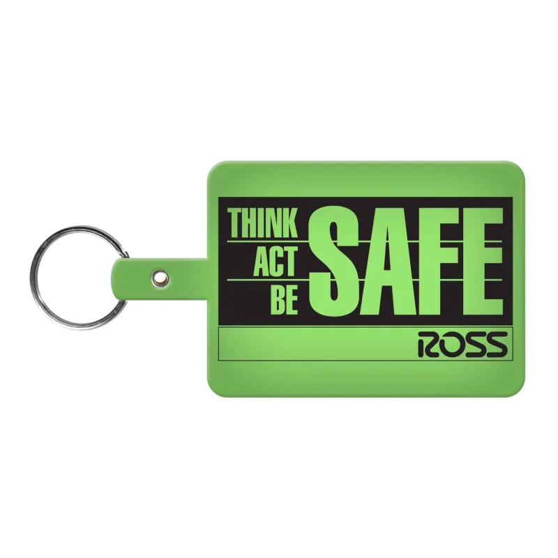 Large Rectangle Flexible Key Tag — view 23