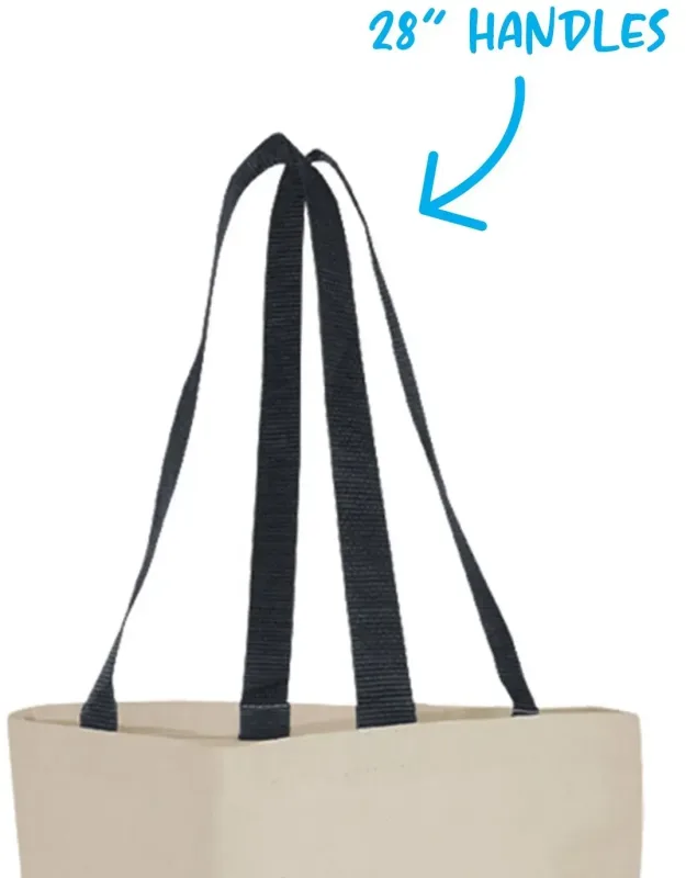 Custom Logo Xl Tote Bag — view 3