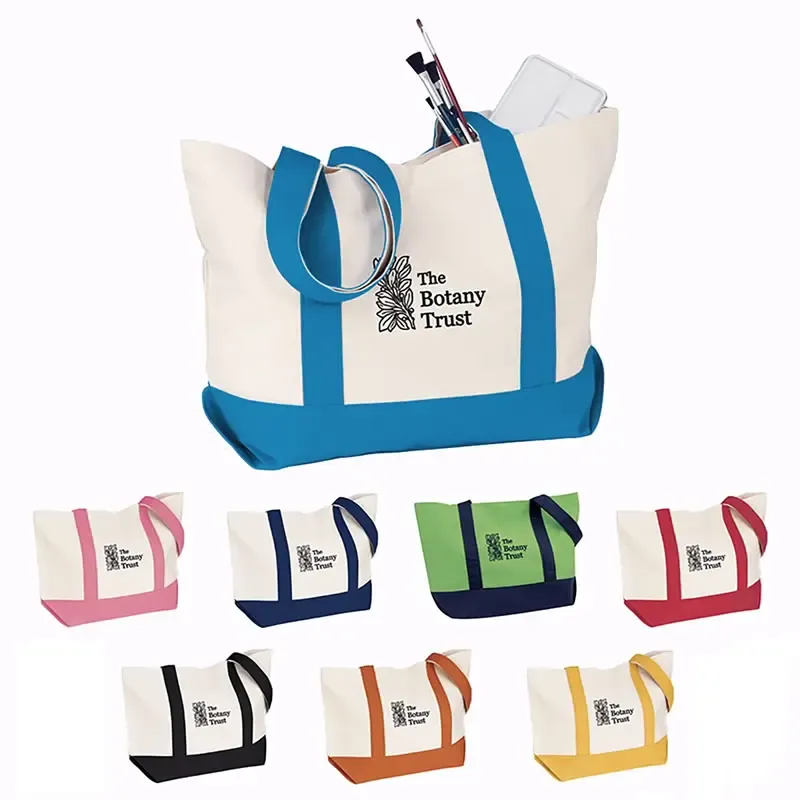 Custom Medium Snap Tote Bag