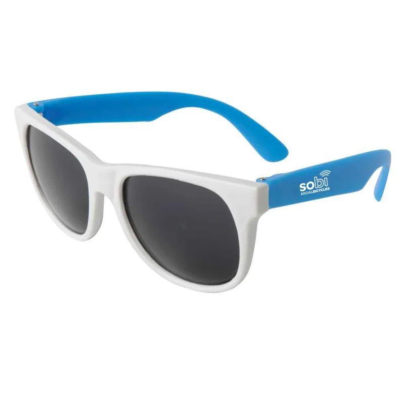 Neon Sunglasses: White Frame — view 4