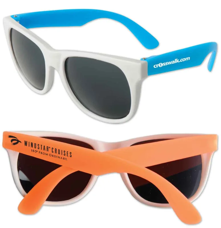 Neon Sunglasses: White Frame — view 5