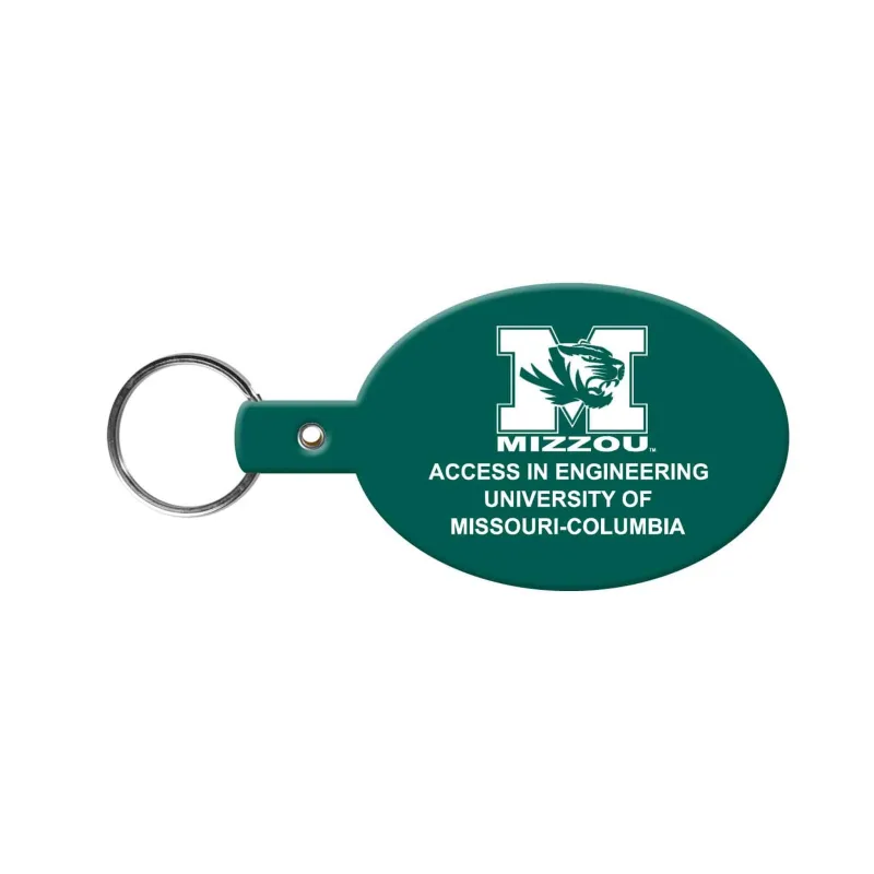 Oval Flexible Key Tag — view 5