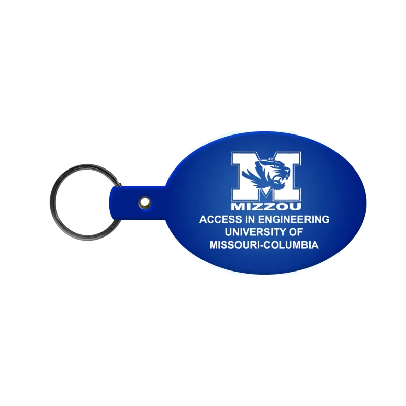 Oval Flexible Key Tag — view 10