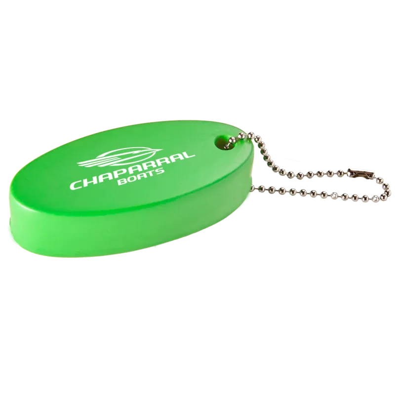 Oval Floater Key Tag — view 2